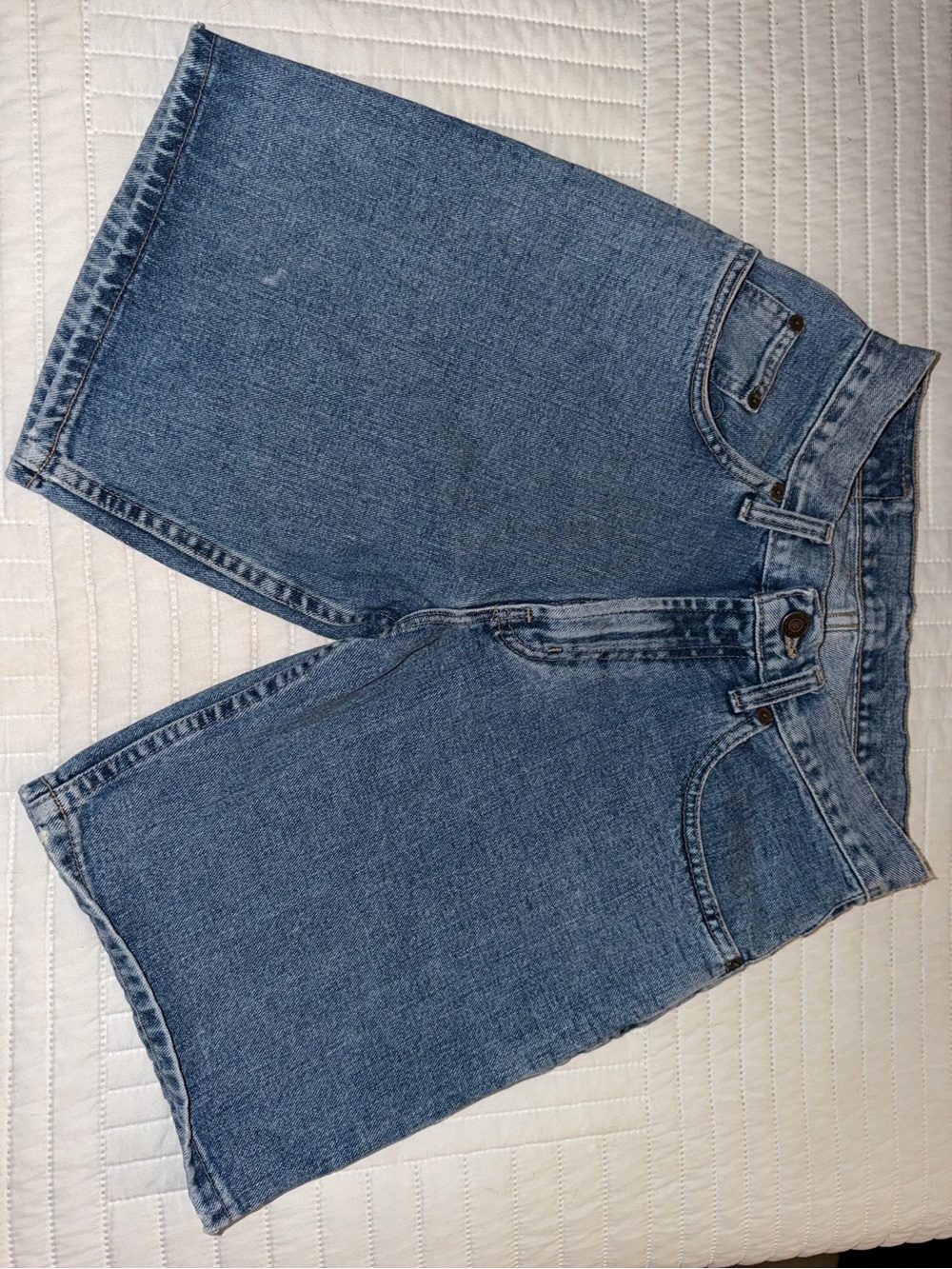 Moschino Light Blue Vintage Denim Shorts